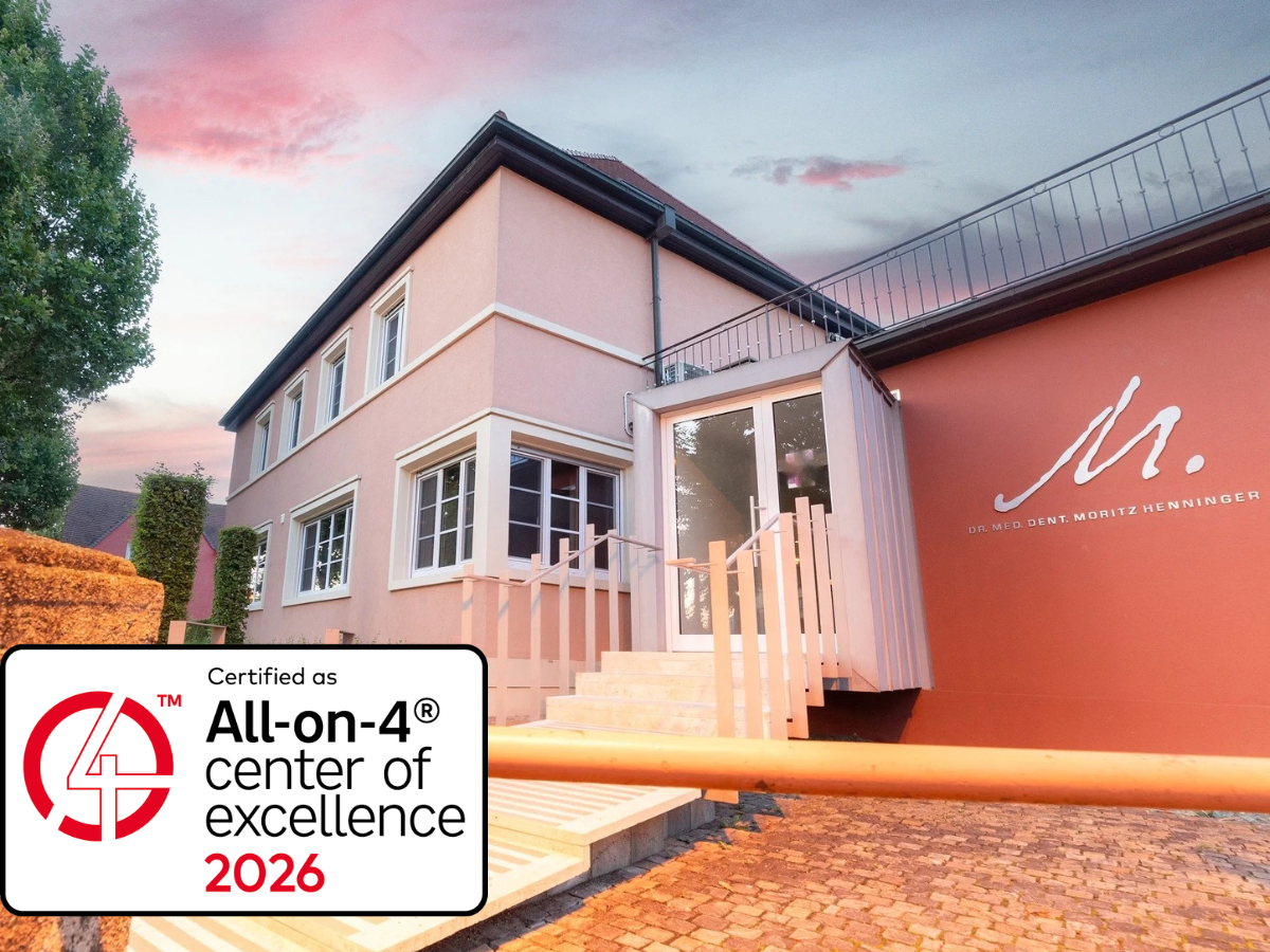 Das MundGesundheitsZentrum Dr. Henninger in Waghäusel ist von Nobel Biocare als All-on-4® Center of Excellence zertifiziert.