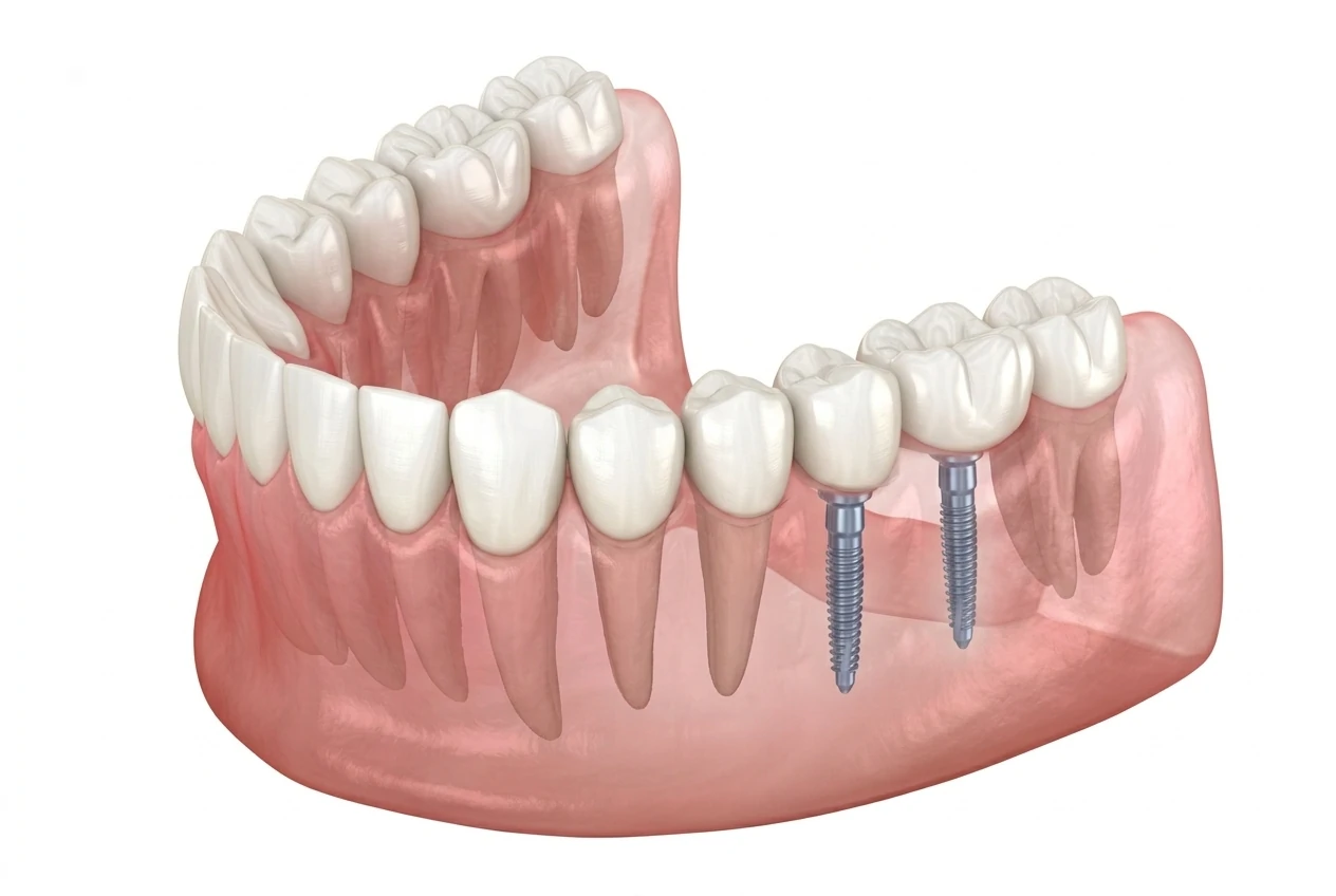 Grafik zu Mini-Implantate